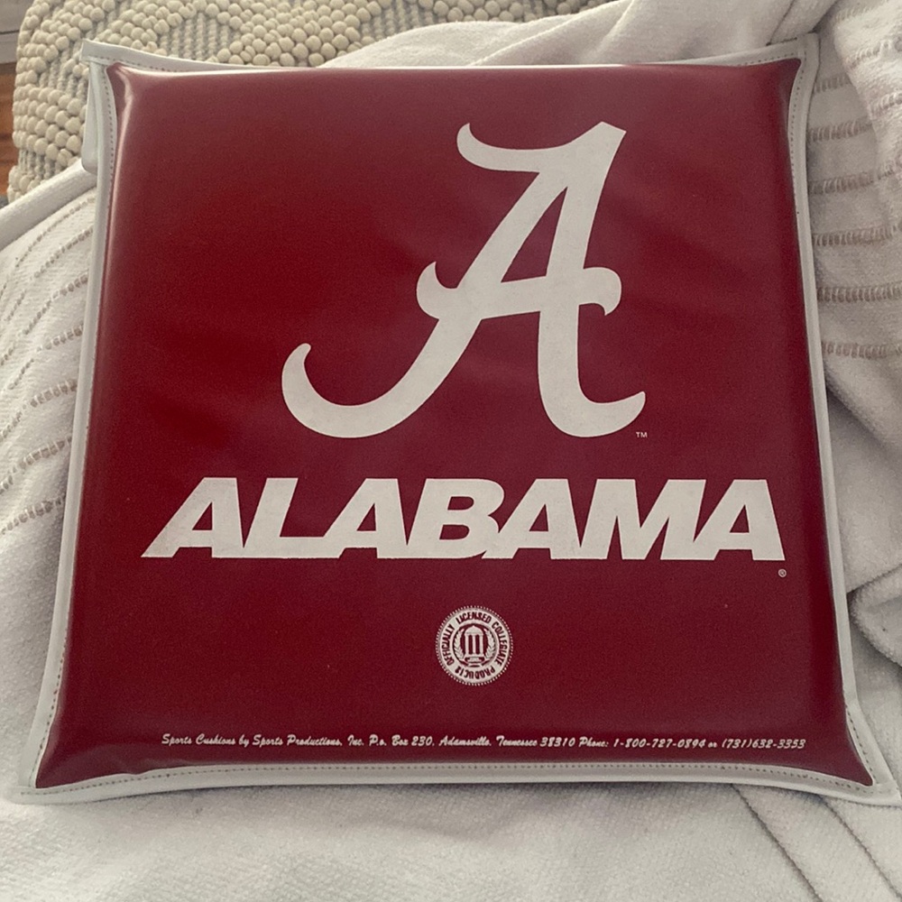 University of Alabama Stadium Cushion Officially Licensed Collegiate Products